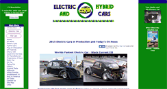 Desktop Screenshot of electricandhybridcars.com